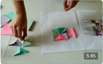 Paper Folding Craft, April 29, 2020