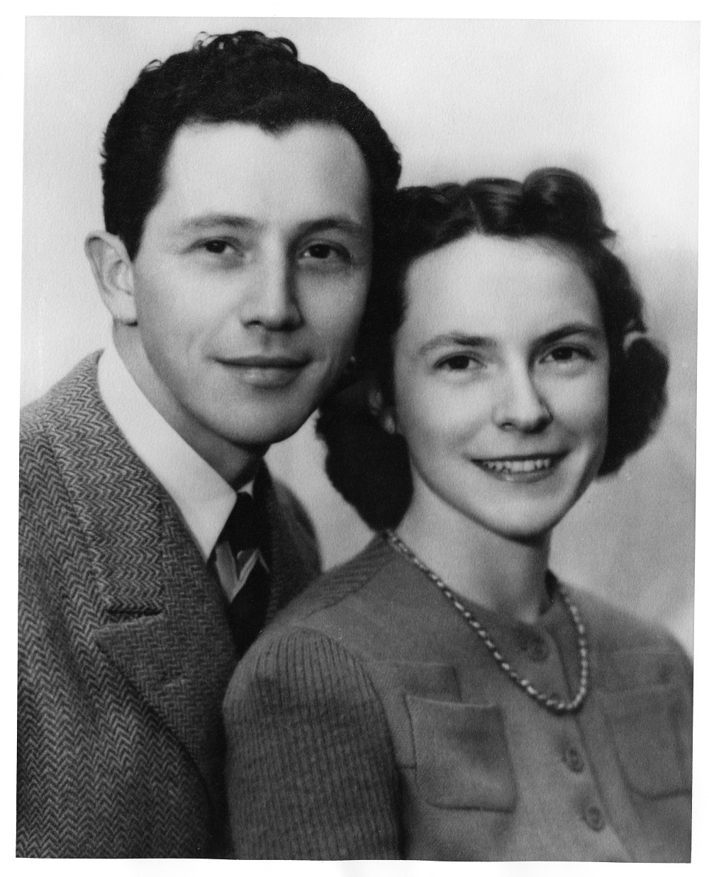 LeRoy and Mary Call Collins on their wedding day, 1932.