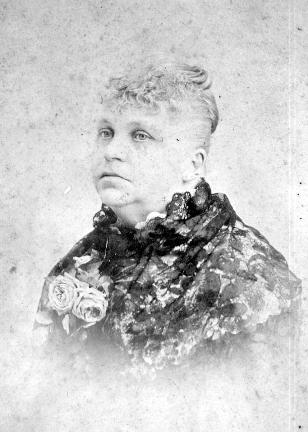 Portrait of Ellen Call Long, ca. 1880.